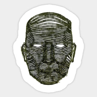 Deadpan Face Sticker